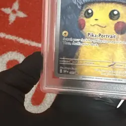 2023 POKEMON SVP EN PIKACHU/GREY FELT HAT POKEMON X VAN GOH 9 PSA MINT AUTHENTIC - Image 5