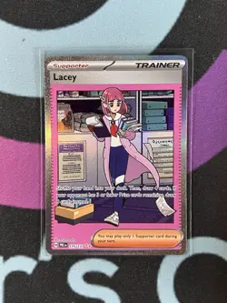 Pokemon Prismatic Evolutions - Lacey Special Illustration Rare 175/131 NM - Image 1