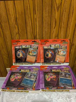 (4) Pokemon Ascended Heroes Tech Sticker Collection New Sealed - Image 1