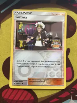 Pokemon Guzma 115/147 - Regional Promo - SM Burning Shadows - Image 1