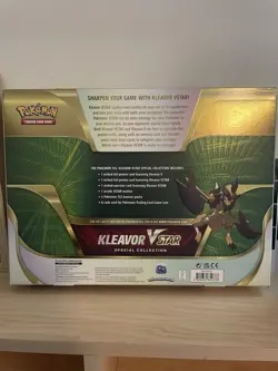 Pokemon TCG Kleavor VSTAR Special Collection Box Factory SEALED SWSH - Image 2