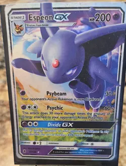 Espeon GX 61/149 Ultra Rare Holo Full Art Pokemon Sun & Moon NM #2 - Image 1