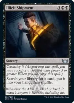 Illicit Shipment - Near Mint MTG Streets of New Capenna - Image 1