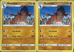 Mudsdale Rare - 097/185 - Vivid Voltage Pokemon 2020 - Image 3