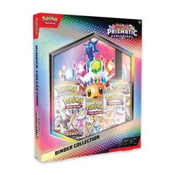 Pokemon TCG SV8.5 Prismatic Evolutions Binder Collection Box Factory Sealed - Image 3