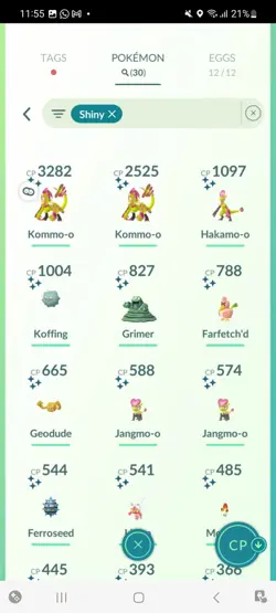 Pokemon Go (Stage 35) Shiny Kommo-o ( 30 Shinys ) - Image 3