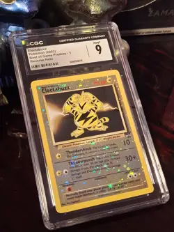 ✨2003 Pokemon Electabuzz Double Swirls Best Of Game Promos #1 x 4 - Image 2