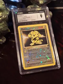 ✨2003 Pokemon Electabuzz Double Swirls Best Of Game Promos #1 x 4 - Image 3