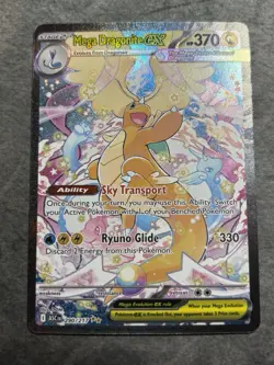Beautiful Mega Dragonite EX 290/217 SIR Ascended Heroes Pokemon English - Image 1