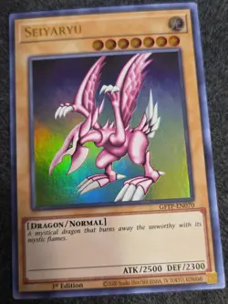 Seiyaryu GFTP-EN070 Ultra Rare Ghosts From the Past Yu-Gi-Oh 1st Edition VLP - Image 1