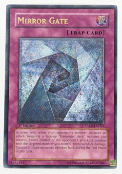 TAEV-EN063 - MIRROR GATE - ULTIMATE RARE - 1ST ED - LP/MP - TACTICAL EVOLUTION - Image 1