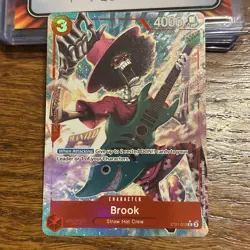 Brook ST21-012 Gear 5 Foil Holo Alt Art Parallel One Piece TCG Card NM/M - Image 1
