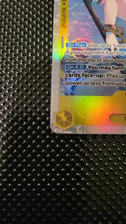 Bandai One Piece Nami EB03-053 SR Holo Special Heroines Edition 6000 Power - Image 2