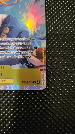 Bandai One Piece Nami EB03-053 SR Holo Special Heroines Edition 6000 Power - Image 5