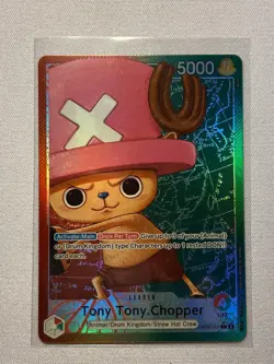 Tony Tony Chopper - One Piece OP08-001 - AAL Alt Art Leader - Two Legends - Image 1