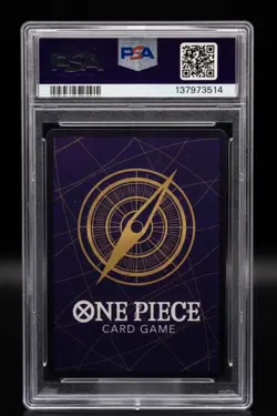 2025 ONE PIECE OP12-LEGACY EN #102 SHIRAHOSHI PSA 10 Holo - Image 2