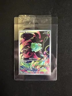 Pokemon TCG Bulbasaur 133/132 Mega Evolution Box Stamped Promo Sealed MINT - Image 1