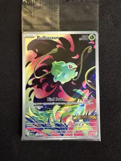 Pokemon TCG Bulbasaur 133/132 Mega Evolution Box Stamped Promo Sealed MINT - Image 3