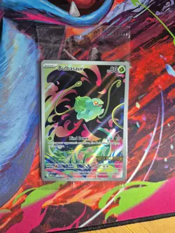 Pokemon Mega Evolution TCG Bulbasaur 133/132 Stamped Promo Sealed - Image 2