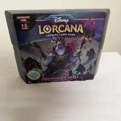 Disney Lorcana Illumineer’s Quest Deep Trouble Box Set NEW Check Pic Damaged Box - Image 1