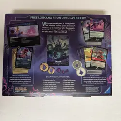 Disney Lorcana Illumineer’s Quest Deep Trouble Box Set NEW Check Pic Damaged Box - Image 2