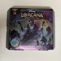 Disney Lorcana Illumineer’s Quest Deep Trouble Box Set NEW Check Pic Damaged Box - Image 3