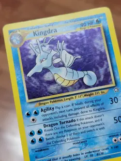 Kingdra 8/111 MP! Holo Rare Neo Genesis Unlimited Edition Pokemon WOTC - Image 2