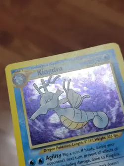 Kingdra 8/111 MP! Holo Rare Neo Genesis Unlimited Edition Pokemon WOTC - Image 3