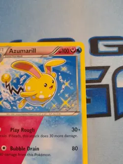 Pokemon TCG Azumarill XY Steam Siege 77/114 Regular Uncommon Card - Image 4