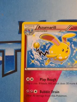 Pokemon TCG Azumarill XY Steam Siege 77/114 Regular Uncommon Card - Image 5