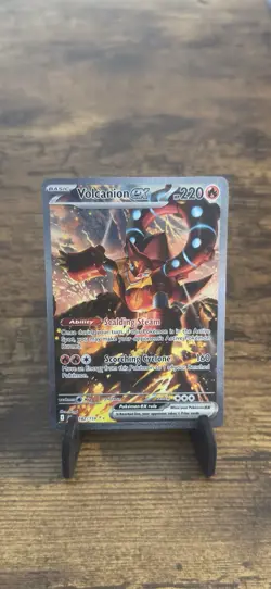 Pokemon TCG Volcanion EX Journey Together Special Illustration Rare Card 182/159 - Image 1