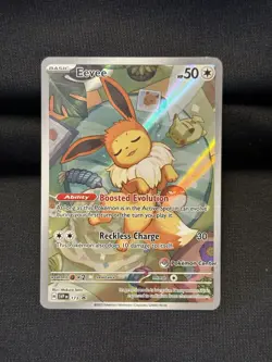 Eevee 173 Sv: Pokemon Center Prismatic Evolutions Black Star Promo - Image 1