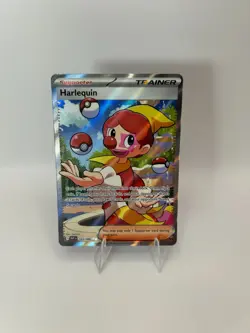 Harlequin 163/086 Ultra Rare - Pokemon TCG White Flare - (Pack Fresh) NM+/M - Image 1