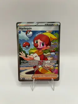 Harlequin 163/086 Ultra Rare - Pokemon TCG White Flare - (Pack Fresh) NM+/M - Image 2