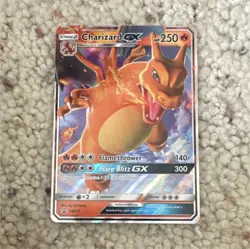Pokemon Charizard GX SM211 Full Art Holo Promo Card Black Star Pokemon TCG - Image 1