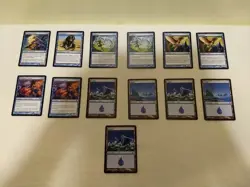 Magic The Gathering Trading Cards - 30 Card Blue Planeswalkers deck MTG (13/30) - Image 5