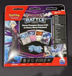 Pokemon Special Rival Battle Deck STEVEN Metagross Sealed Box Ready To Play Deck - Image 2