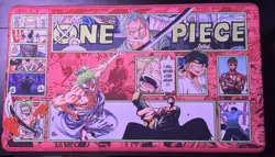 NEW Roronoa Zoro One Piece Playmat With Zones OPCG TCG Card Game Play Mat _an1 - Image 1