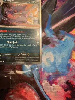 *SWIRL* Pokemon TCG Gengar 050/088 Promo Sealed Stamped Gamestop Promo Card - Image 4