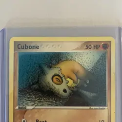 Pokemon TCG Cubone 60/112 FireRed & LeafGreen Regular Basic Card 2004 - Image 2