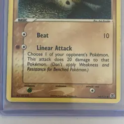 Pokemon TCG Cubone 60/112 FireRed & LeafGreen Regular Basic Card 2004 - Image 3