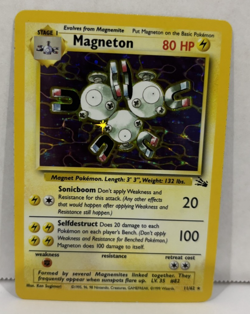 SET of 5 1999 Pokemon Cards: Magneton/HOLO, Haunter/HOLO Gengar/HOLO Ditto Hypno - Image 3
