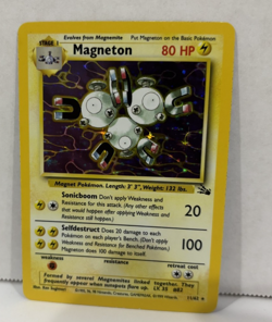 SET of 5 1999 Pokemon Cards: Magneton/HOLO, Haunter/HOLO Gengar/HOLO Ditto Hypno - Image 4