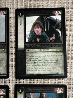 Decipher Lord of the Rings TCG 6 Rare Card Lot Lurtz Orthanc Greed Unspoiled - Image 4