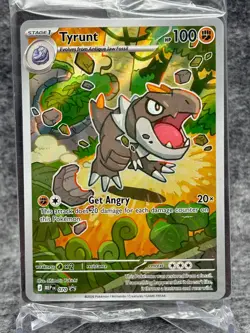 Pokemon TCG Tyrunt MEP SEALED Black Star ETB Promo #070 Perfect Order - Image 1