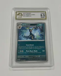 Pokemon TCG Umbreon Sv03: Obsidian Flames 130/197 Regular Uncommon - Image 1