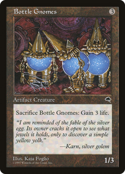 Bottle Gnomes #278 (MP) Tempest TMP Magic MTG - Image 1