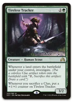 Tireless Tracker #233 (NM) Shadows over Innistrad SOI Magic MTG - Image 1