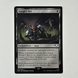 Nurgle's Rot 45 NM Normal U Universes Beyond: Warhammer 40,000 MTG - Image 1