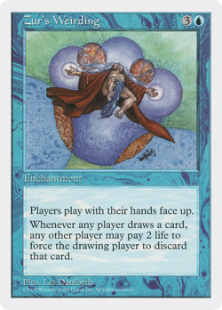 Zur's Weirding (HP) Fifth Edition 5ED Magic MTG - Image 1